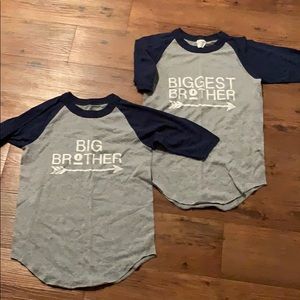 Big Brother and Biggest Brother t shirts